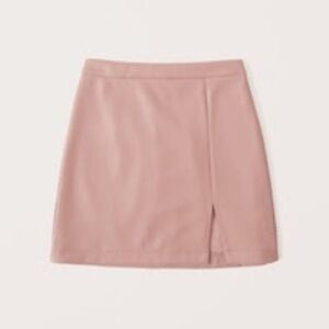 Abercrombie Vegan Leather Mini Skirt